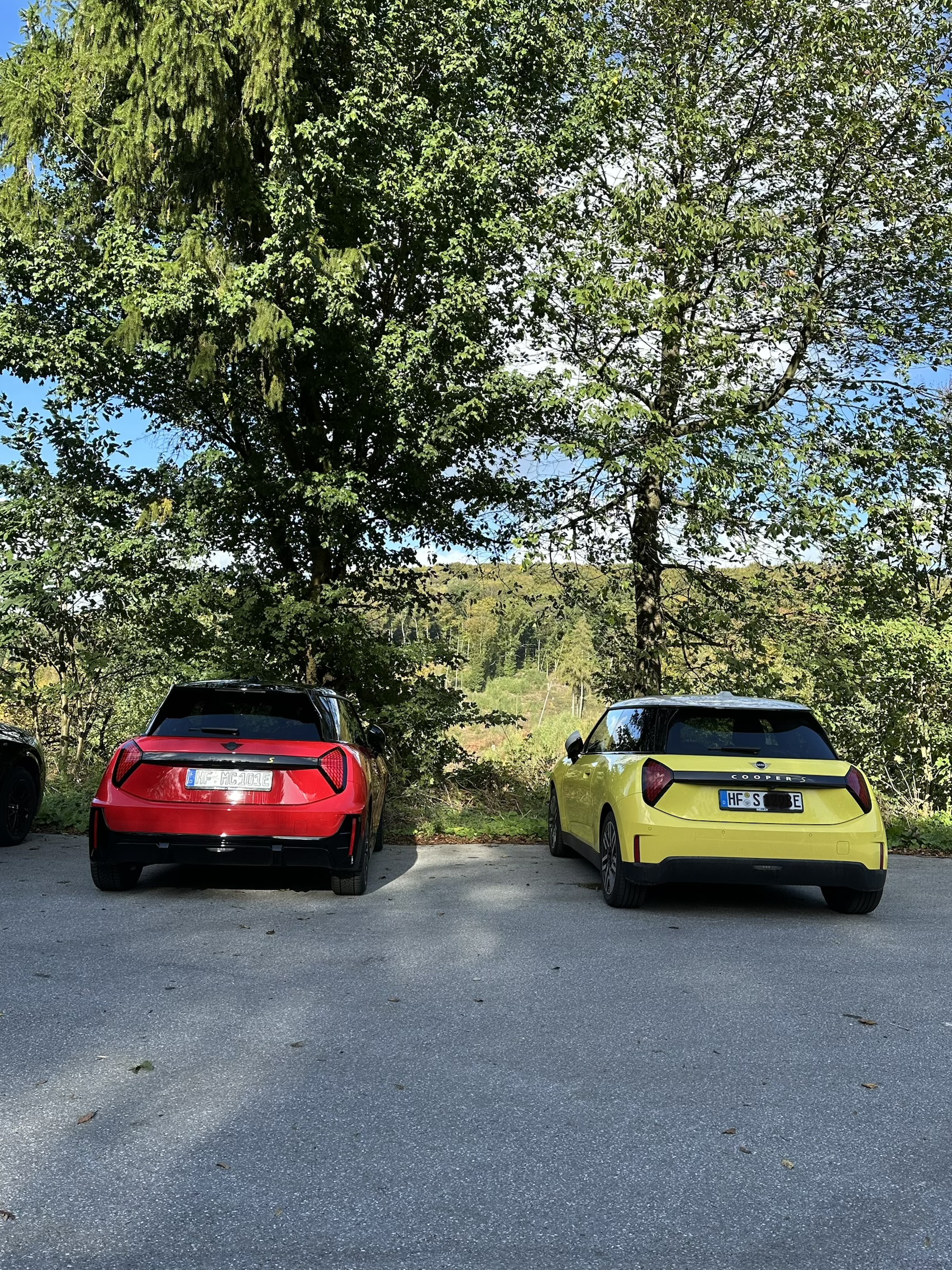 Sachen gibt’s - treffen sich zwei Minis wieder…